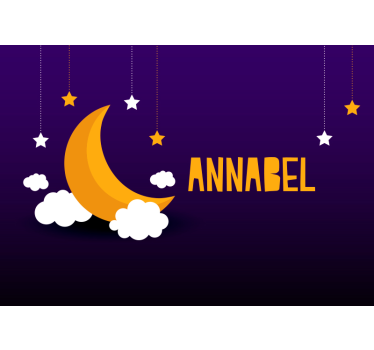 Celestial Bodies and Constellations kids wall mural - TenStickers