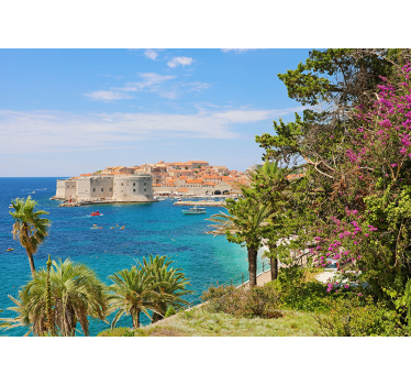 View on Split, Croatia mural wallpaper - TenStickers