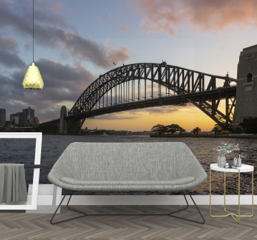 Australian Bridge in Sydney  Wall Murals for Bedrooms - TenStickers