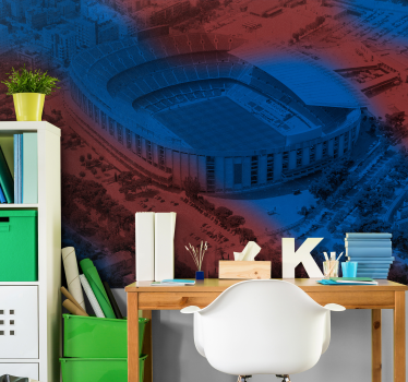 Barcelona Camp Nou Wall Murals for Bedrooms - TenStickers