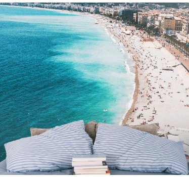 Beach in Nice wall murals for teenage bedrooms - TenStickers