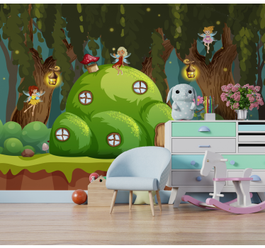 Children´s Wall Murals world of fairies - TenStickers
