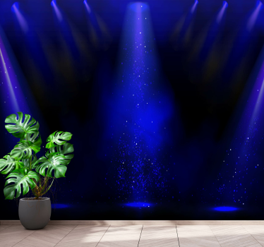 dance floor music wall mural - TenStickers