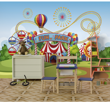 Fun park  Children´s Wall Murals - TenStickers