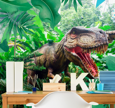Kids Murals Dinosaur T-rex - TenStickers