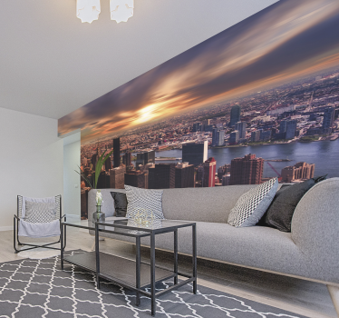 Morning in New York  Wall Mural - TenStickers