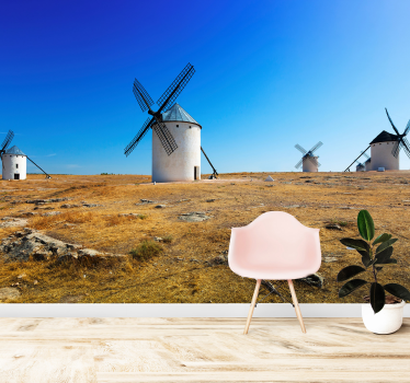 Rural area Spain mural wallpaper - TenStickers
