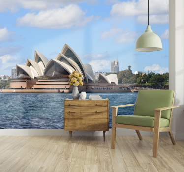 Sydney Opera House Australia City wall mural - TenStickers
