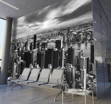 Vintage New York Wall Mural - TenStickers