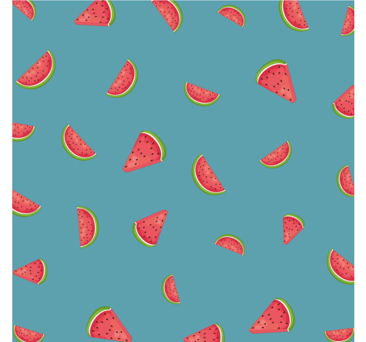 Cute watermelons more coasters - TenStickers