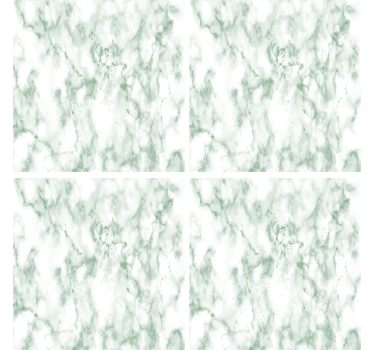 Green marble drink coaster - TenStickers