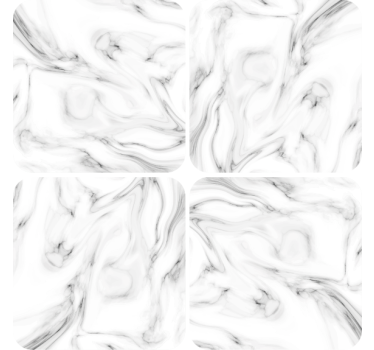 Marble swirl pattern coasters - TenStickers