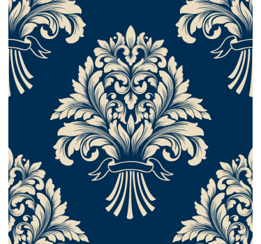 Vintage coasters with detailed leaf design - TenStickers