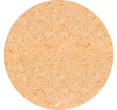 Coasters round natural material - TenStickers