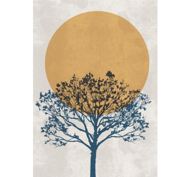 Sunrise wall poster - TenStickers
