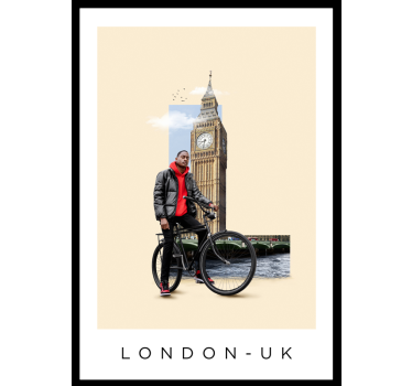 London CollegeLondon College living room poster - TenStickers