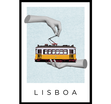 Lisbon College living room poster - TenStickers