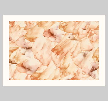 Abstract Watercolour Pattern Wall Decor Poster - TenStickers