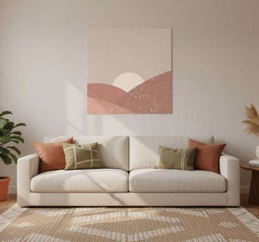 Living room poster morning light - TenStickers