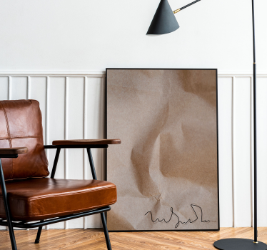 Old Paper Effect Poster Wall Decor - TenStickers