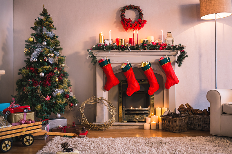 Cozy atmosphere christmas poster - TenStickers