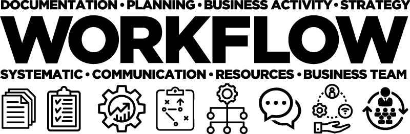 Office poster workflow - TenStickers