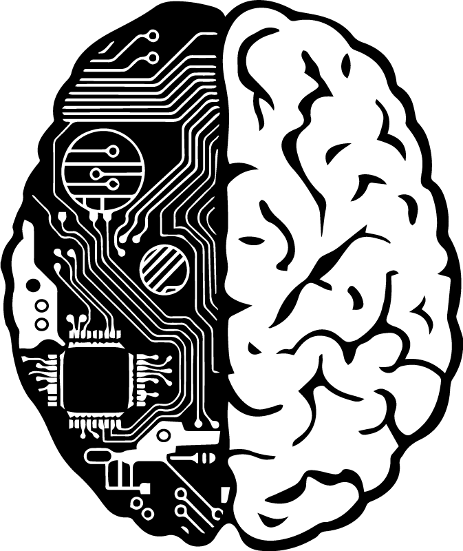 Office poster for technical brain - TenStickers