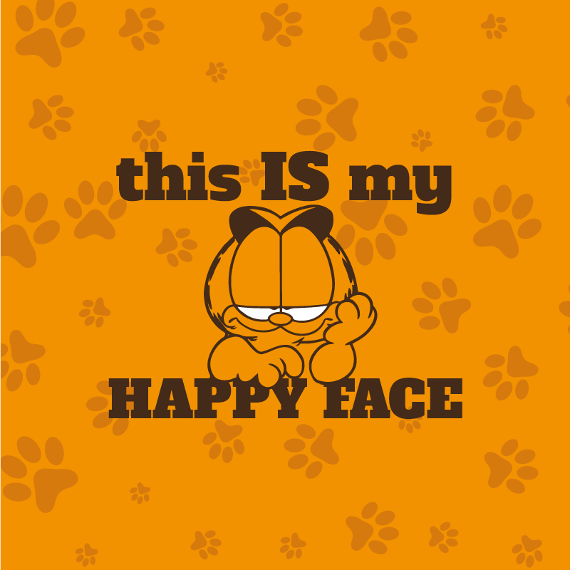 Poster for teenager this is my happy face - TenStickers