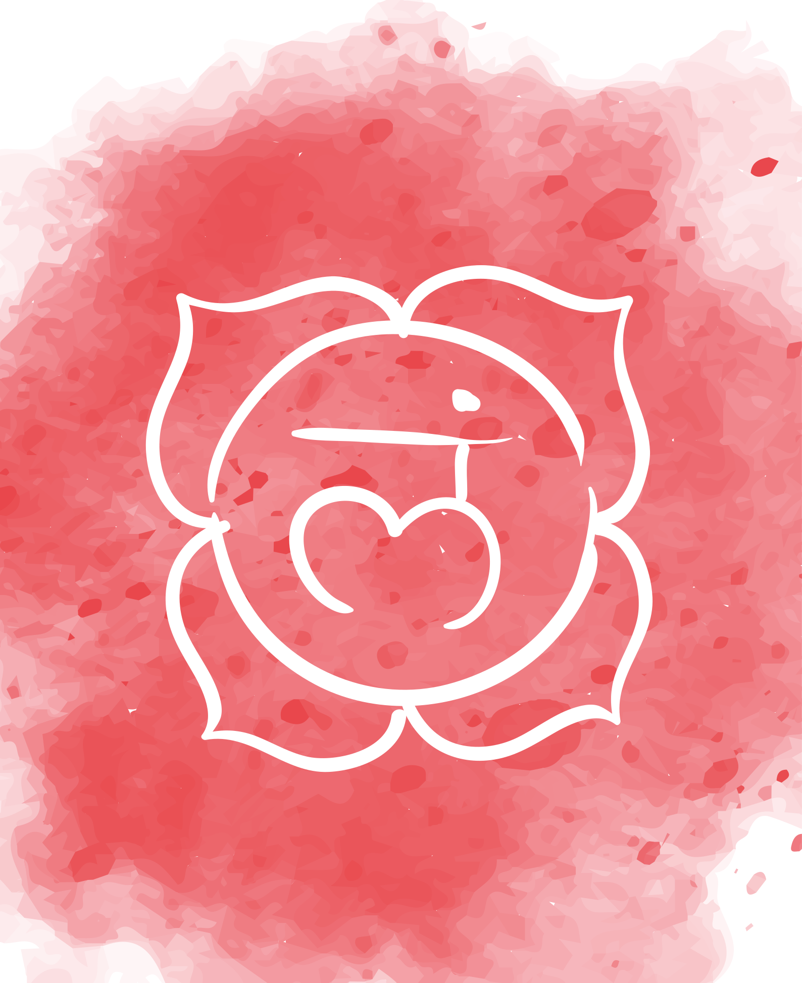 Zen poster beautiful root chakra symbol - TenStickers