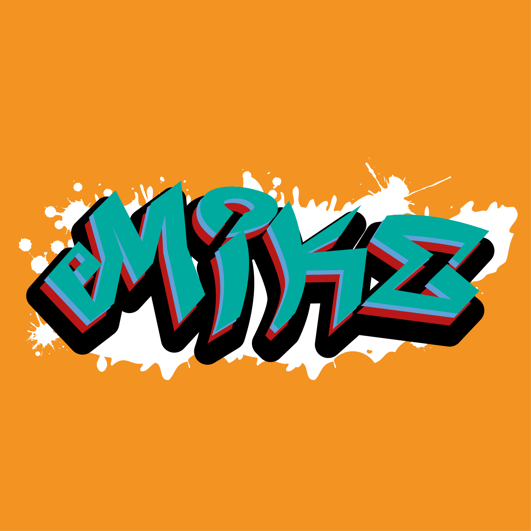 Customisable poster with stylish lettering art - TenStickers