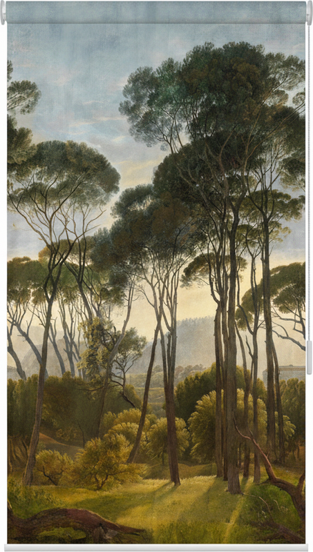 Muted tropical palms tree poster - TenStickers
