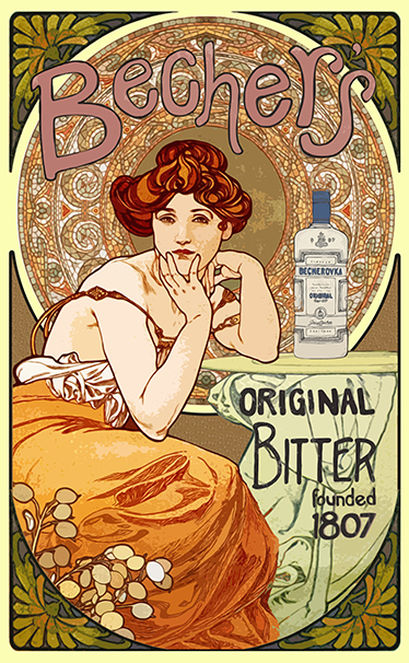 Vintage poster modern decorative vinyl poster - TenStickers
