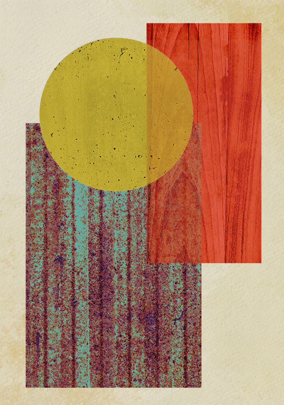 Art poster bauhaus geometry print - TenStickers