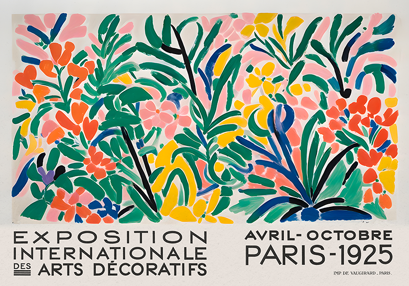 Naturalist art exhibition wall poster - TenStickers