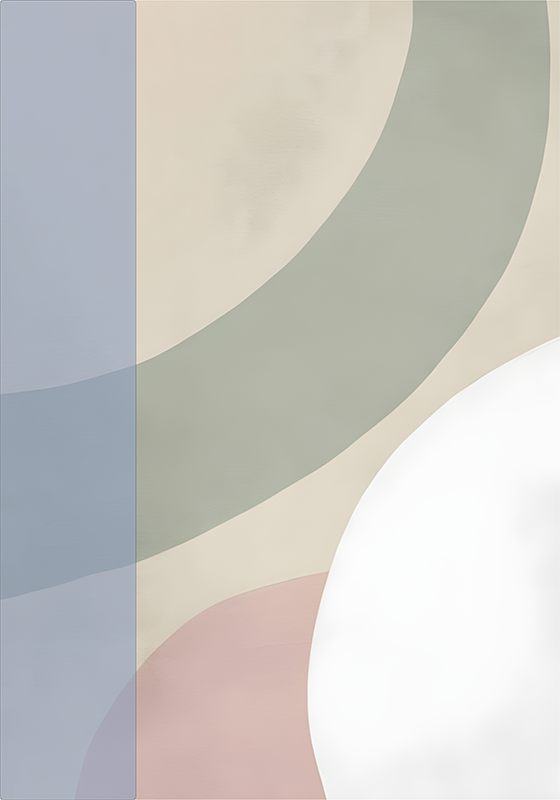 Colour Palette Abstract Art Poster - TenStickers