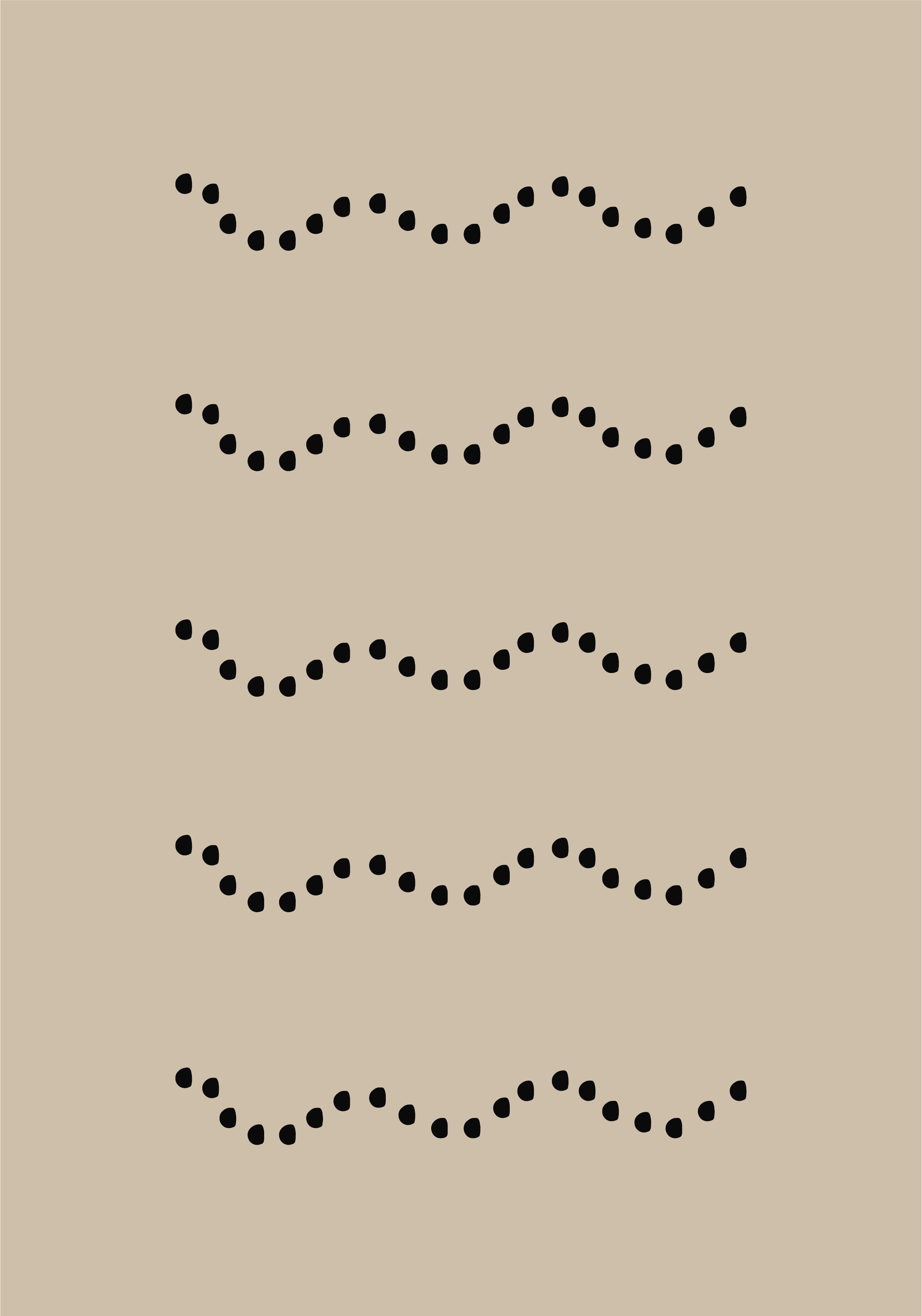 stones on ground scandinavian poster - TenStickers