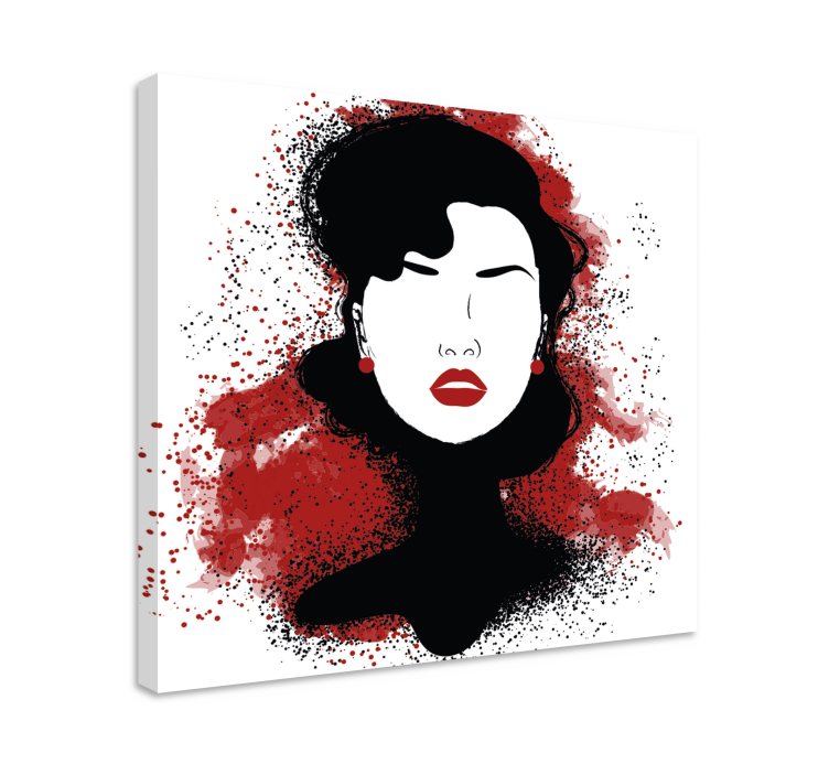 Modern women modern canvas wall art - TenStickers