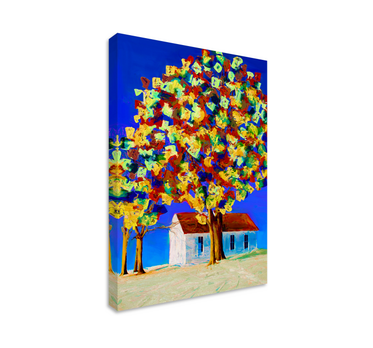 Spring Tree elegant canvas - TenStickers