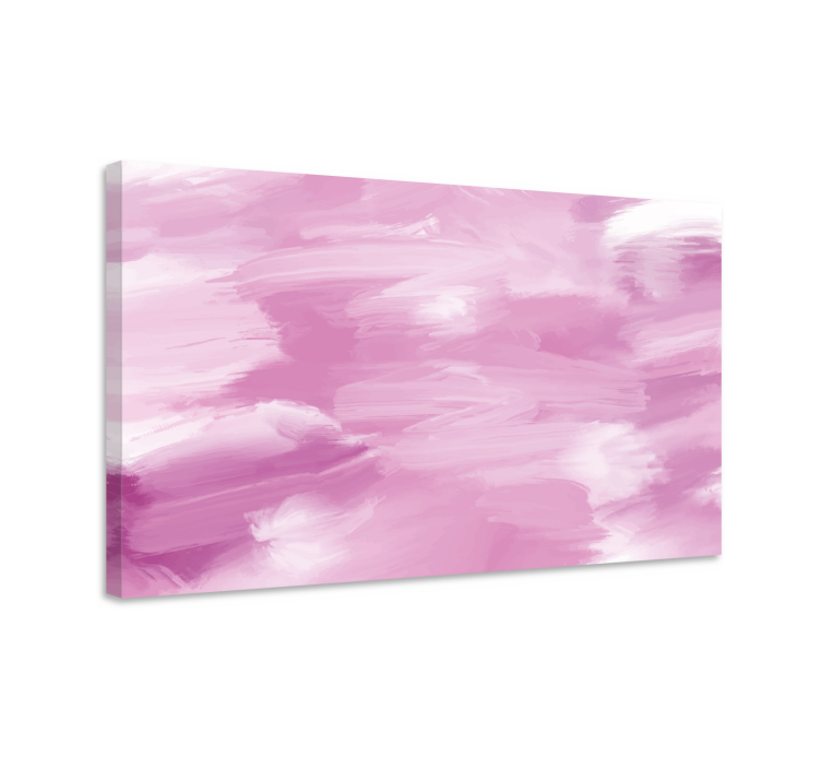 Pastel pink painting bedroom wall prints - TenStickers