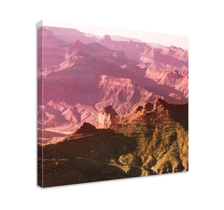 Grand canyon aesthetic colours landscape canvas - TenStickers