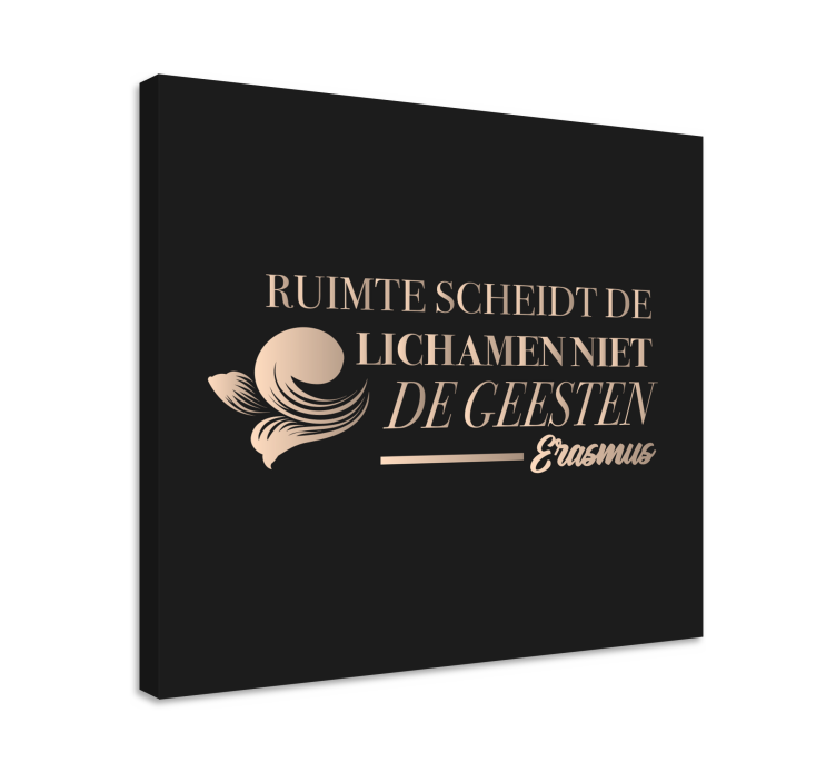 Quote canvas reflecting life's wisdom - TenStickers