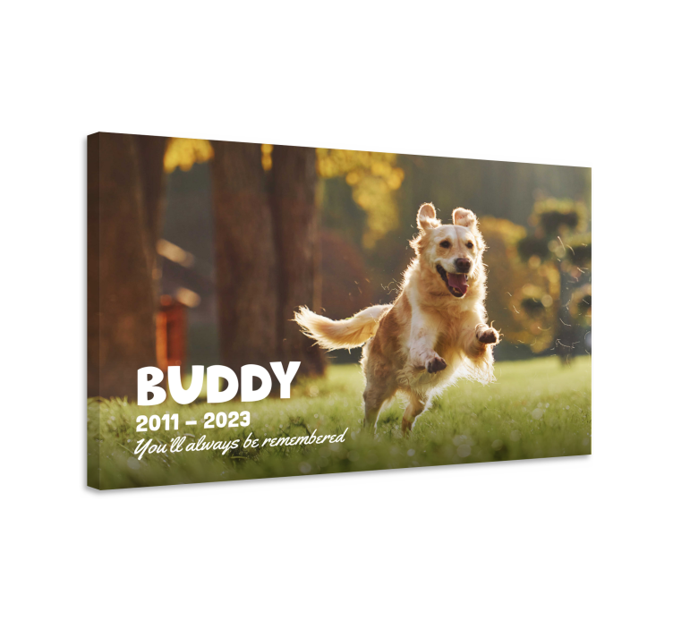 Pet epitaph living room wall art - TenStickers