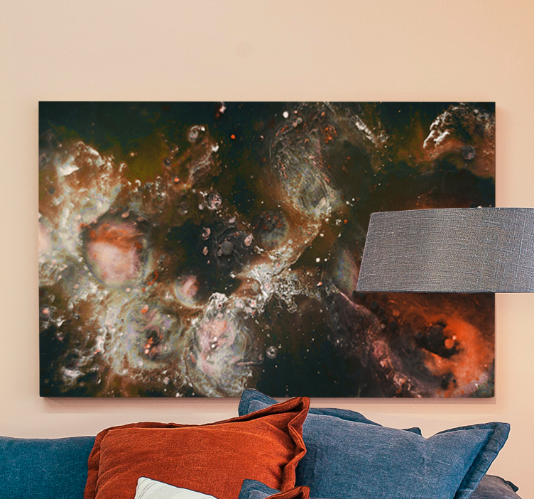 Abstract wall art 1 cosmic motion - TenStickers
