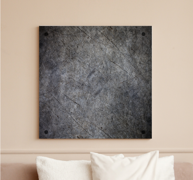Abstract wall art 1 textured gray surface - TenStickers