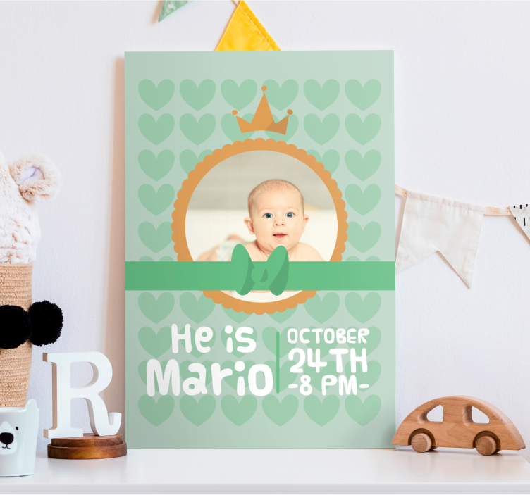 Cocktail canvas he is mario - TenStickers