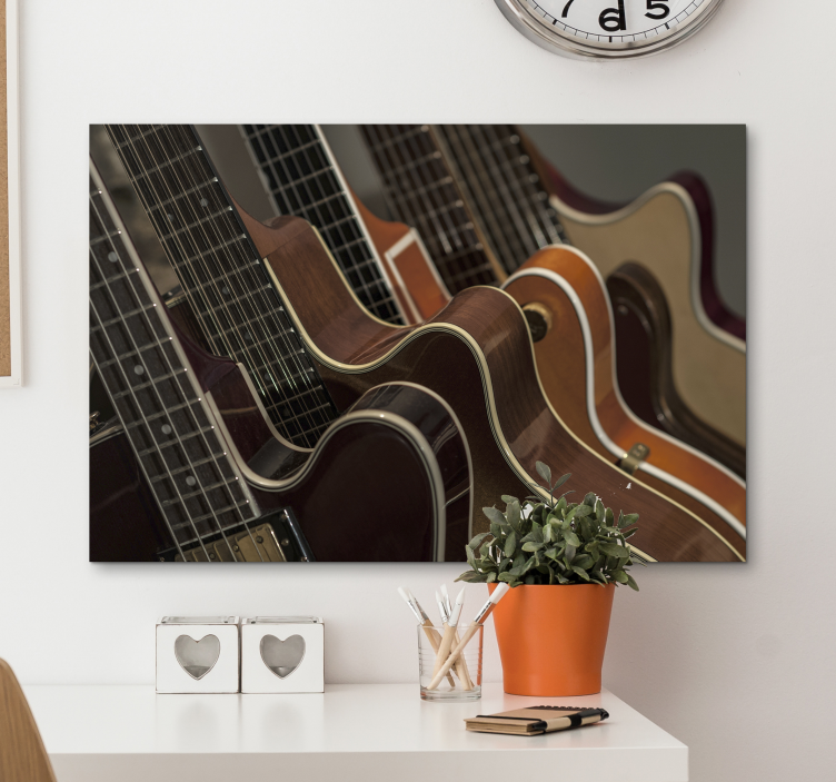 Guitars Music canvas art prints - TenStickers