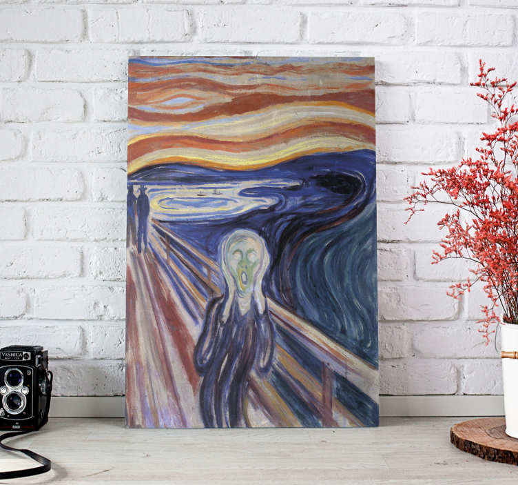 Personas Van Gogh people canvas print - TenStickers