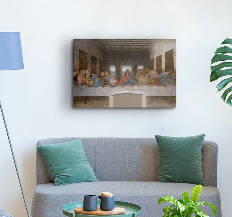 The last supper painting canvas art - TenStickers