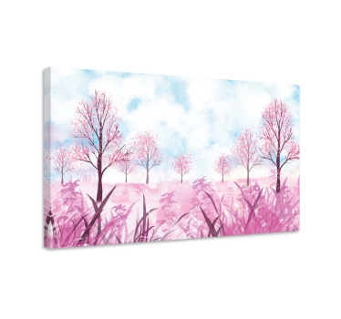 Spring Tree canvas print - TenStickers