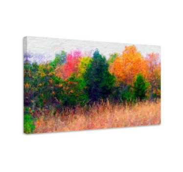 Autumn Tree canvas print - TenStickers